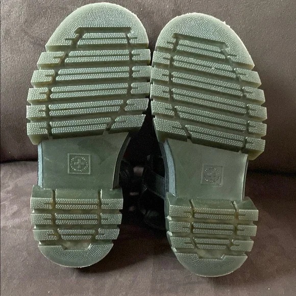 Dr. Martens Ricki Gladiator Black Platform Sandals 7 - Picture 11 of 14